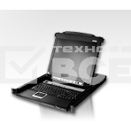 Коммутаторы консоли ATEN SINGLE RAIL 16P PS/2-USB LCDKVMP 17INCH (CL5716MR)., фото2