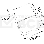 Набор коннекторов для светодиодной ленты 2835 SMD 5 шт. в упак., фото2