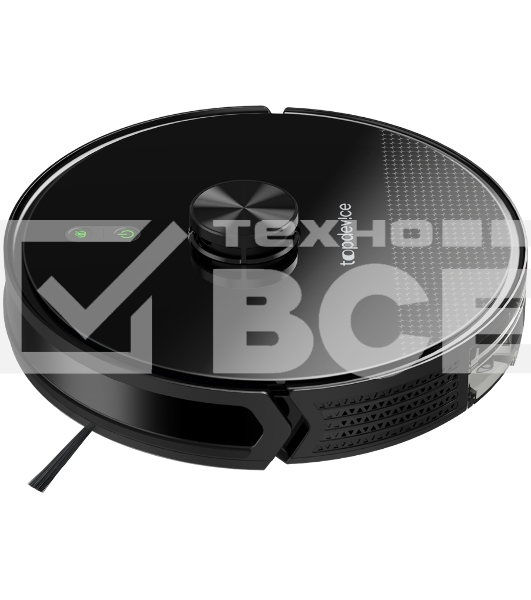 Робот-пылесос TopDevice TDSRC003_BK черный, 40 Вт, 2600 мАч Li-Ion, уборка влажная/сухая, пылесборник контейнер 0.4 л