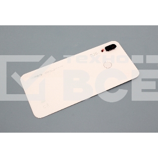 Задняя крышка для Huawei Nova 3e (Service Pack 02351XJE)  розовая