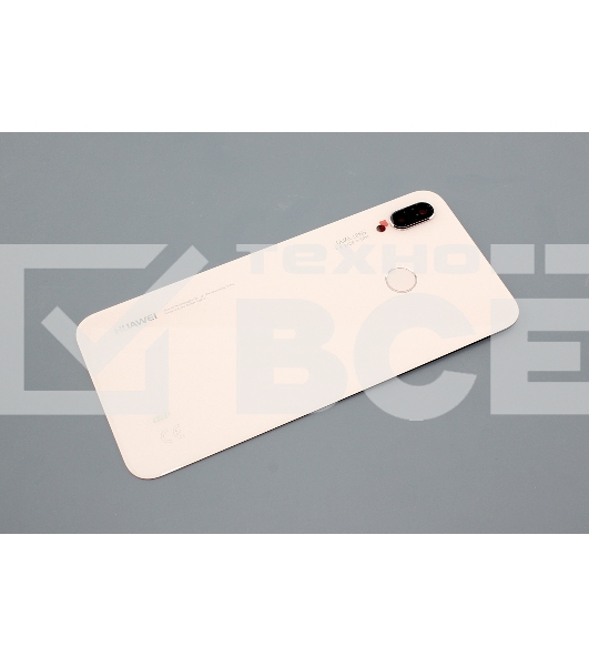 Задняя крышка для Huawei Nova 3e (Service Pack 02351XJE)  розовая