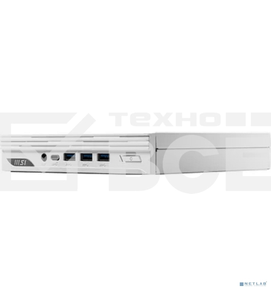 Неттоп MSI Pro DP10 12M-040BRU i3 1215U (1.2) UHDG noOS 2.5xGbitEth WiFi BT 120W белый (936-B0A622-040)