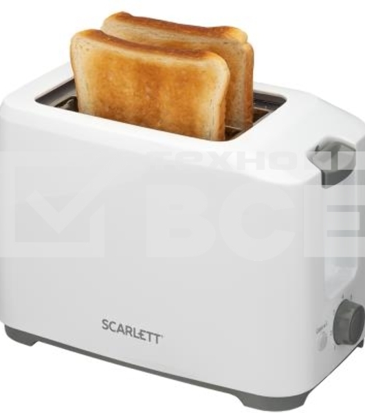 Тостер Scarlett SC-TM11019 700Вт белый