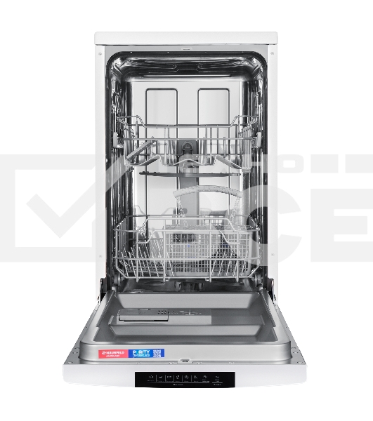 Посудомоечная машина Maunfeld MWF45220W, белый, 44.8 см, 10 компл., 49 дБ, класс A++