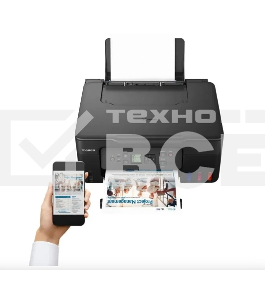 МФУ струйное Canon Pixma G3470 (5805C009), A4, цветной, печ. до 11/6 стр/мин. (ч/б/цв.), 4800 x 1200 dpi (печ.), 600x1200dpi (скан.), USB, Wi-Fi