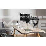 Кронштейн для мониторов Ultramounts UM731 черный 17'-35' макс.16кг крепление к столешнице поворот и наклон, фото15