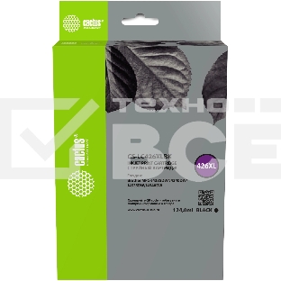 Картридж струйный Cactus CS-LC426XLBK черный (124мл) для Brother MFC-J4335DW/J4340DW/J4535DW/J4540DW