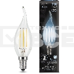 Светодиодная лампа GAUSS 104801207 LED Filament Свеча на ветру E14 7W 580lm 4100К 1/10/50, фото7