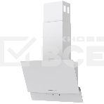 Наклонная вытяжка Kuppersberg F 603 W, 60 см, High-Tech, таймер, макс. производительность 850 м3/ч, 3 скорости, обратный клапан, сенсорное управление, дисплей, LED освещение, уровень шума 53 дБ, цвет белый, фото 1