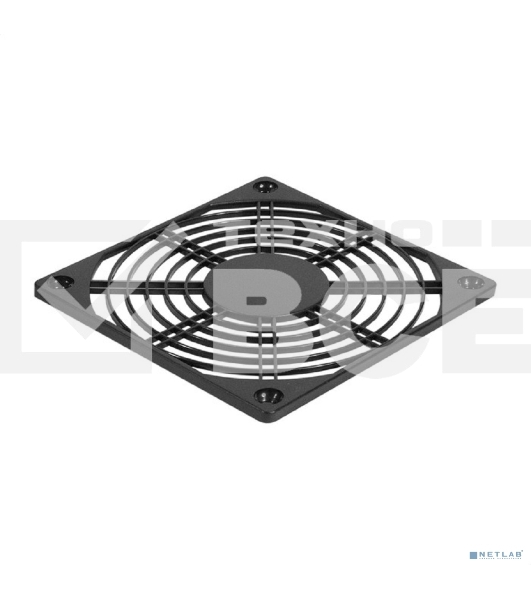 Решетка для вентилятора 120x120 ExeGate EG-120PSB (120x120 мм, пластиковая, квадратная, черная)