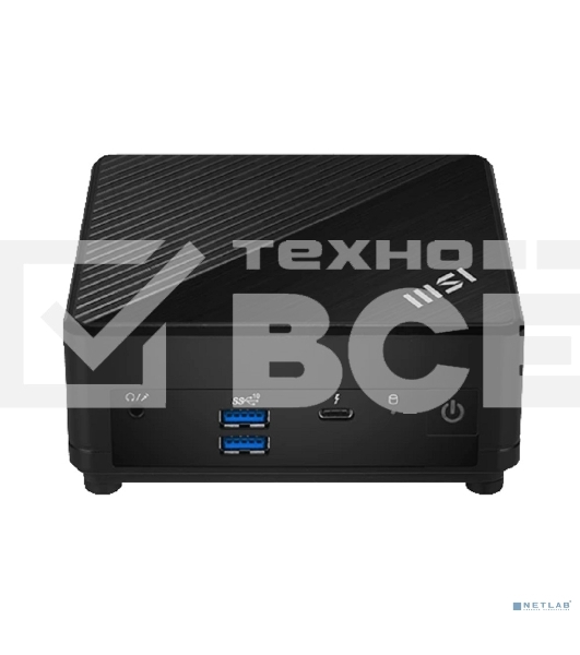 Неттоп MSI Cubi 5 1M-462BRU Core 5 120U (1.4) Graphics CR без ОС 2xGbitEth WiFi BT черный (936-B0A821-462)