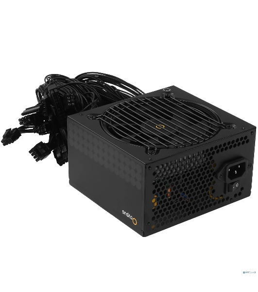 Блок питания 650W Ocypus Gaммa P650 BK (ATX, 80 PLUS, APFC, 20+4 pin, 120мм fan, PCI-E 6+2Px4, 6xSATA) (Gaммa-P650-W1HDBK024X-EU)