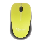 Мышь беспроводная Gembird MUSW-360-LM желтый, 1000 dpi, радиоканал, USB, кнопки - 3, фото12