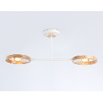 Светильник Ambrella light TR8243/2 WH/LWD белый/светлое дерево E27/2 max 40W 590*165*220, фото3
