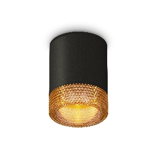 Светильник Ambrella Light XS6302044 SBK/CF черный песок/кофе MR16 GU5.3 (C6302, N6154)