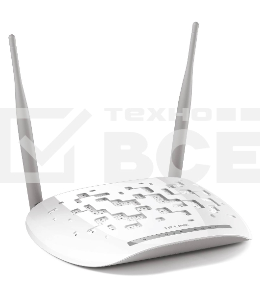 Сетевое оборудование TP-Link SOHO TD-W8961N(RU) 300 Мбит/с, 2T2R, ADSL2/ADSL+, Annex A, 4 порта 100 Мбит/с
