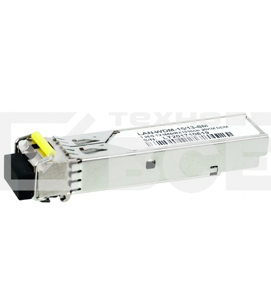 Модуль Lanmaster BIDI SFP 1.25G, 1550nm / 1310nm, 20 km, LC, DDM, Cisco
