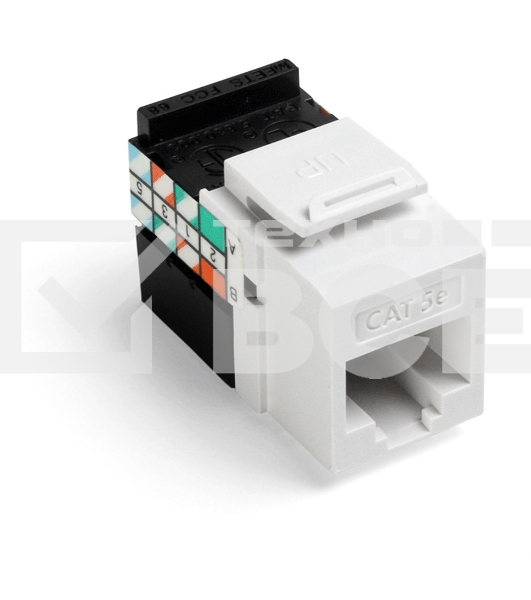 Модуль Brand-Rex 5G108-RW5 информ. GigaMaxRJ45 кат.5E бел. (упак.:1шт)