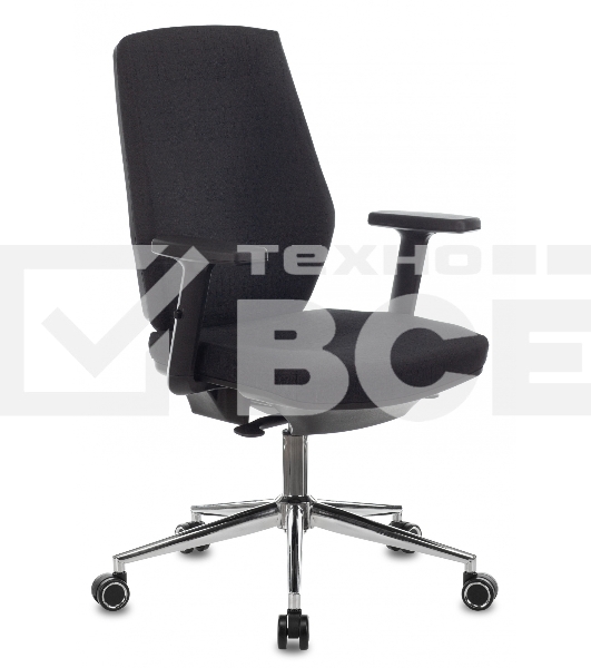 Кресло Бюрократ CH-545SL черный 38-418 крестовина металл хром