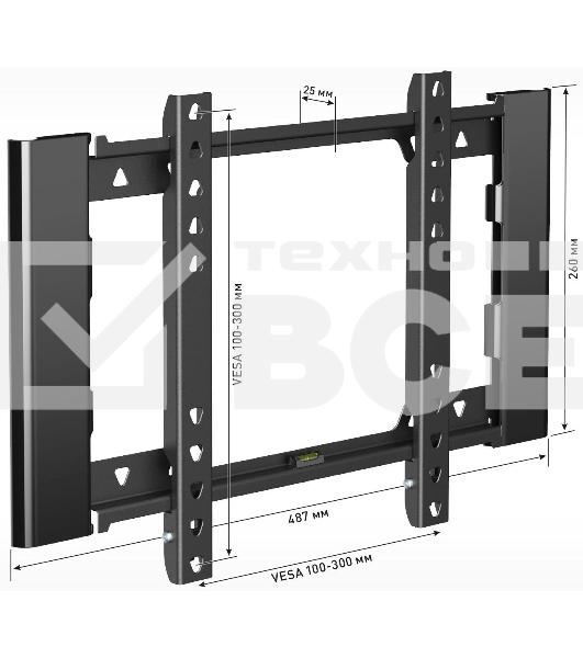 Кронштейн Holder LCD-F3919-B черный