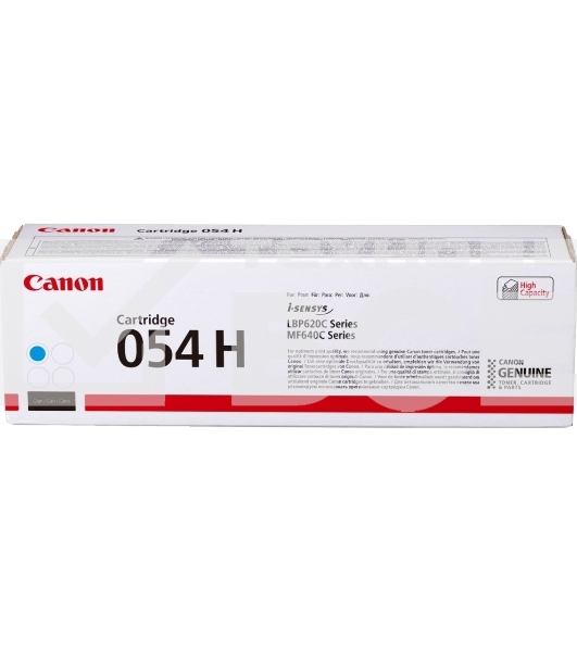 Картридж лазерный Canon 054 H C (3027C002) голубой (2300 стр.) для Canon MF645Cx/MF643Cdw/MF641Cw/LBP623Cdw/621Cw