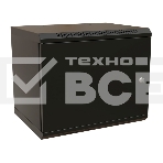 Шкаф коммутационный WRline (WR-TW-1266-SR-RAL9004) настенный 12U 600x600мм пер.дв.металл 2 бок.пан. 60кг черный 520мм 650мм IP20 сталь, фото2