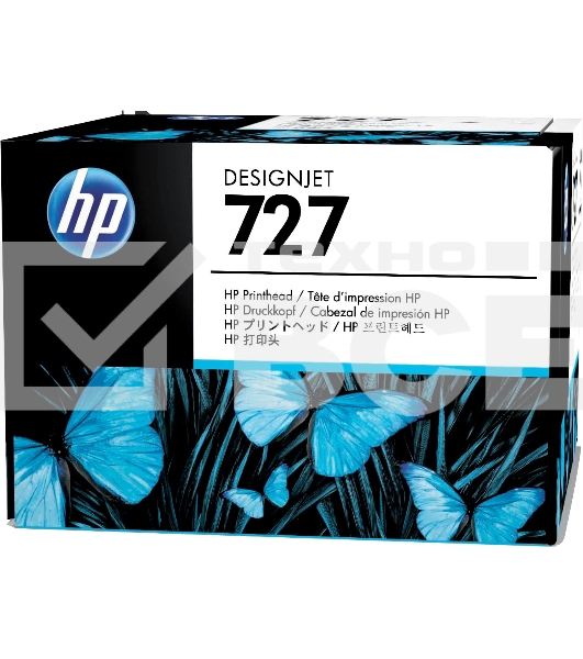 Картридж струйный HP 727 B3P06A многоцветный печатающая головка для HP DJ T920/T1500