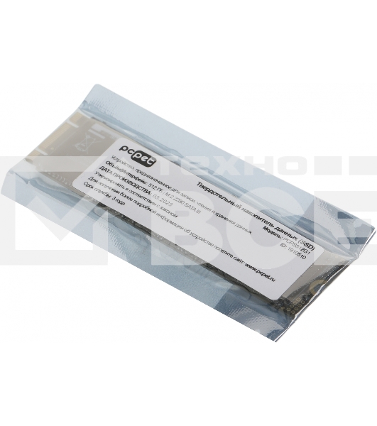 Накопитель SSD PC PET PCPS512G1, 512GB, SATA-III, M.2 2280, R/W 500/450