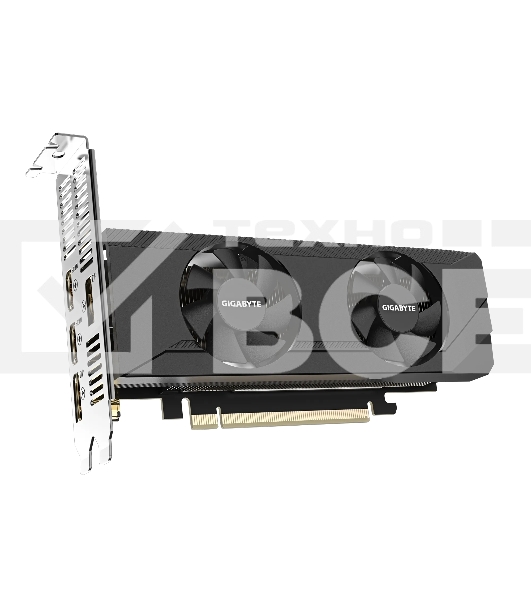 Видеокарта Gigabyte GV-N3050OC-6GL NVIDIA GeForce RTX 3050 6Gb 96bit PCI-E 4.0 GDDR6 1822/14000 HDMIx2 DPx2 HDCP Ret