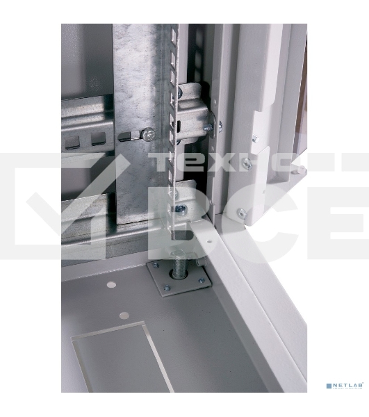 Шкаф телекоммуникационный напольный ЭКОНОМ 18U (600 × 800) дверь стекло, дверь металл