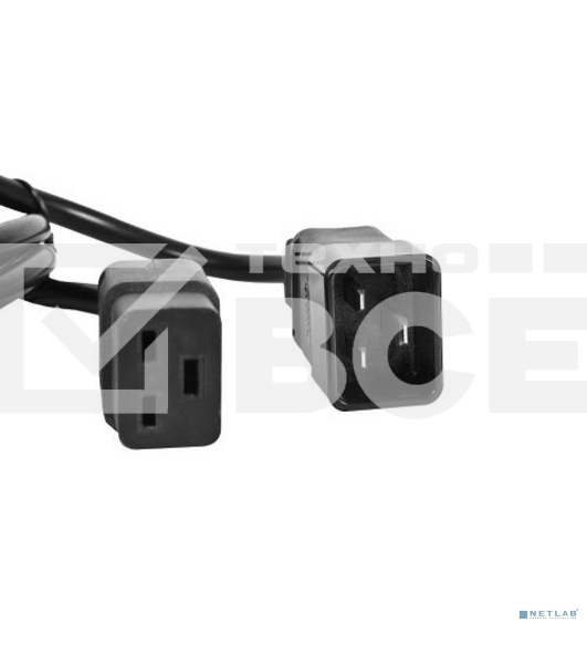 Шнур питания ЦМО С19-С20 R-16-Cord-C19-C20-1.8 (упак.:1шт) 1,8м