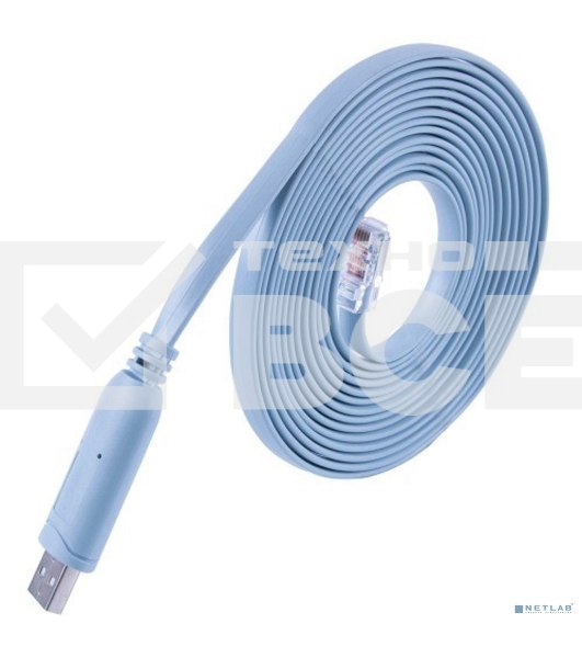 Кабель-адаптер консольный KS-is KS-537U USB-A RJ45