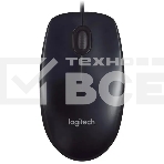 Мышь проводная Logitech M90 черный/серый, 1000 dpi, USB, кнопки - 3, фото20