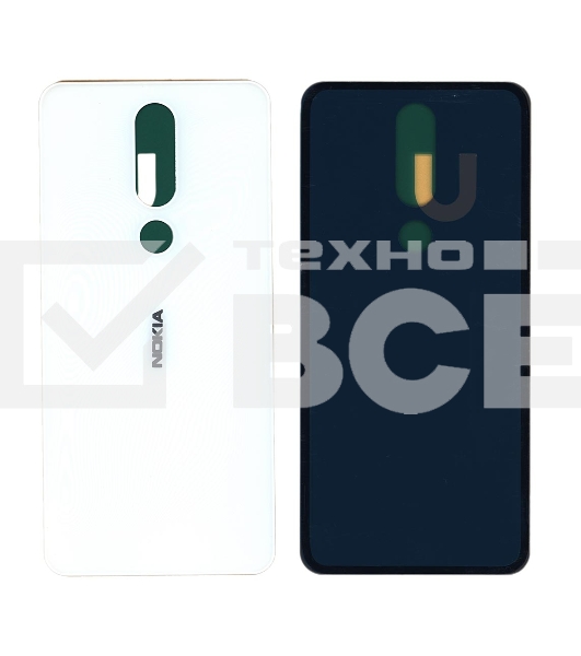 Задняя крышка для Nokia X5 белый