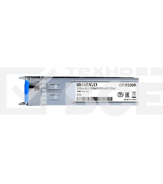 Трансивер Origo OFM330R/3KM оптич. SFP SM simplex Tx:1310нм Rx:1550нм до 3км