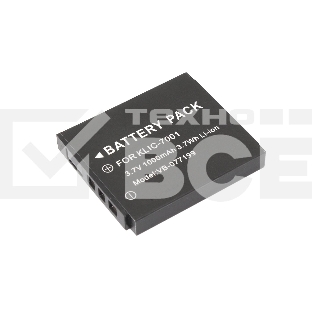 Аккумуляторная батарея для фотоаппарата Kodak EasyShare M320 (KLIC-7001) 3.7V 1000mAh