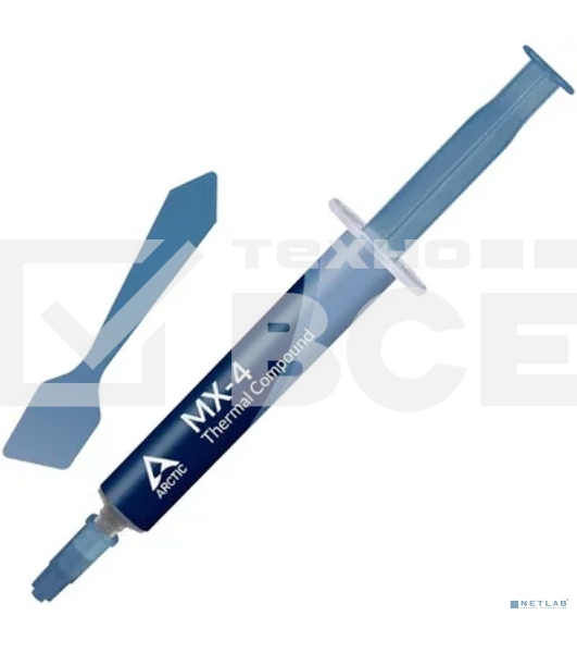 Термопаста Arctic MX-4 Thermal Compound 4-graмм with spatula (ACTCP00031B)