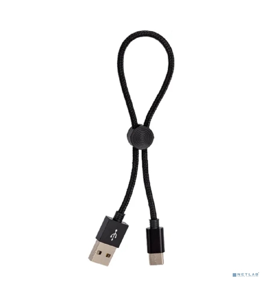 Кабель USB 2.0 hoco X35, AM/Type-C, черный, 0,25м