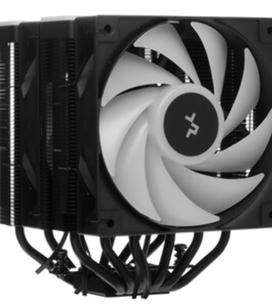 Кулер для процессора DEEPCOOL AG620 BK ARGB V2 черный 120мм алюминий+медь 1850rpm 29.4db 4-pin 260W 157мм