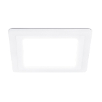 Встраиваемый cветодиодный светильник с подсветкой Ambrella light DCR396 18W+6W 4200K+4200K 220-240V 245*245*20 (A210*210), фото 1