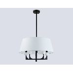 Люстра Ambrella light LH75150/5 BK/FR черный/белый матовый E14*5 max 40W D580*590, фото6