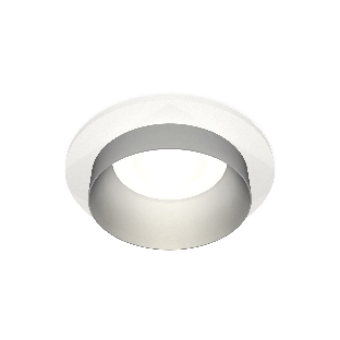 Комплект встраиваемого светильника Ambrella light XC6512023 SWH/MCH белый песок/хром матовый MR16 GU5.3 (C6512, N6133)