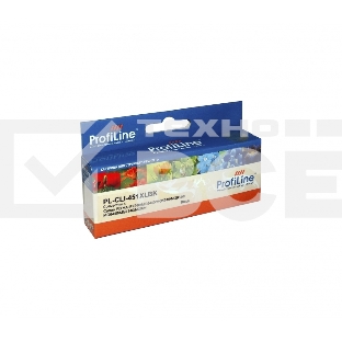 Картридж струйный PL-CLI-451BK для Canon PIXMA iP7240/MG5440/MG5540/MG6340/MG6440/MG7140/MX924 Black водн ProfiLine