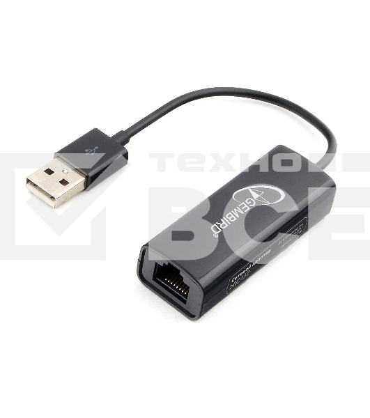 Сетевой адаптер Ethernet Gembird NIC-U2 USB 2.0 - Fast Ethernet adapter