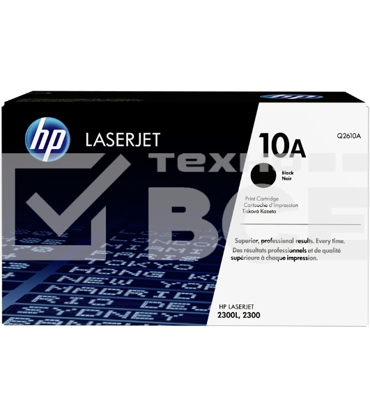 Картридж лазерный HP Q2610A черный для LaserJet 2300 (6 000 стр.)