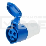 Розетка 213 переносная 2Р+РЕ 16А 220В IP44 Rexant, фото 1