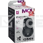 Мышь проводная Defender Standard MB-580 черный, 1000 dpi, USB, кнопки - 3, фото10