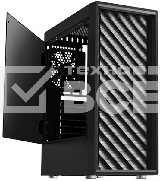 Компьютерный корпус ZALMAN T7, ATX, BLACK, WINDOW, 2xCOMBO (3.5