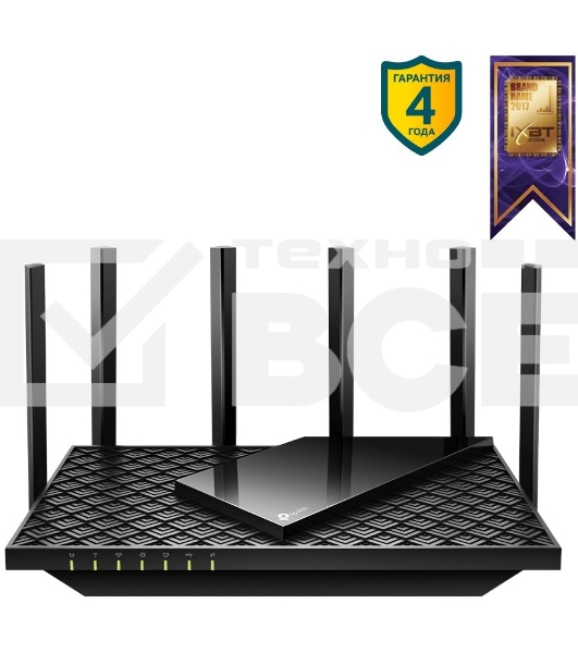Роутер TP-Link Archer AX73 AX5400 Dual Band Wireless Gigabit Router, 1.5 GHz Tri-Core CPU, 1 GE WAN + 4 GE LAN ports, 1× USB 3.0 Port, support 1024-QAM, OFDMA, MU-MIMO, Airtime Fairness, Beamforming, 160MHz Channel Width, come with HomeShieldTM, support R