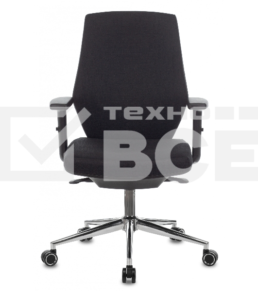 Кресло Бюрократ CH-545SL черный 38-418 крестовина металл хром